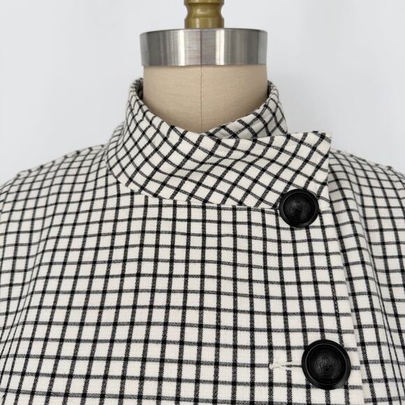 CABI Windowpane Plaid Jacket Blazer style #3173 size XS - Picture 9 of 15